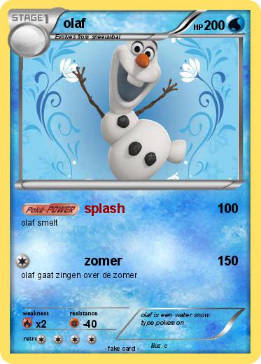 Pokemon olaf