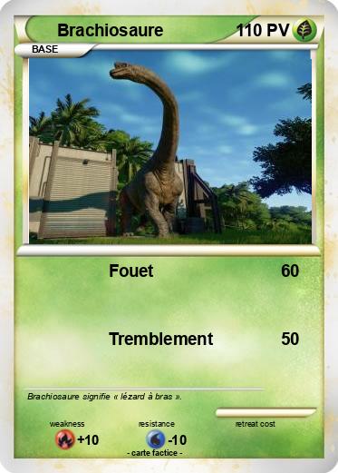 Pokemon Brachiosaure