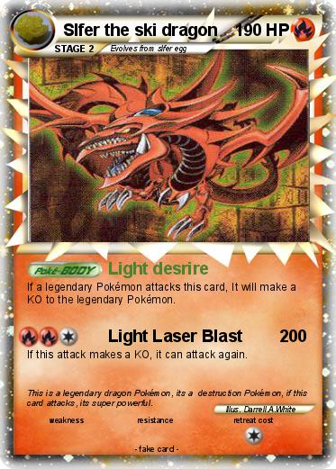 Pokemon Slfer the ski dragon