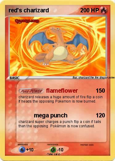 Pokemon red's charizard