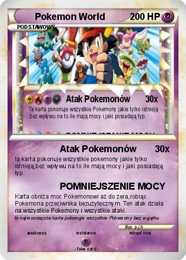 Pokemon Pokemon World