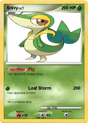 Pokemon Snivy
