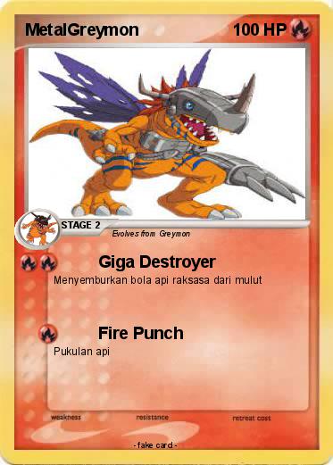 Pokemon MetalGreymon