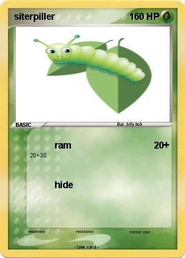 Pokemon siterpiller
