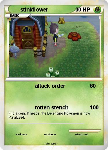 Pokemon stinkflower