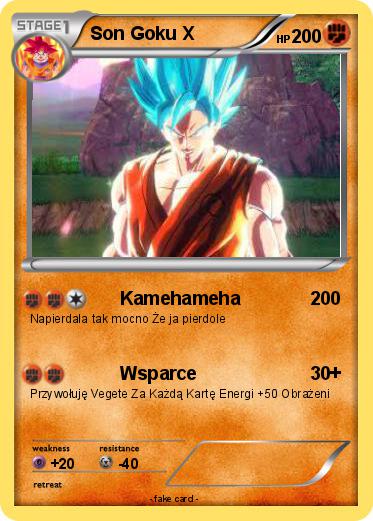 Pokemon Son Goku X