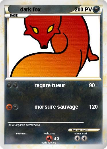 Pokemon dark fox