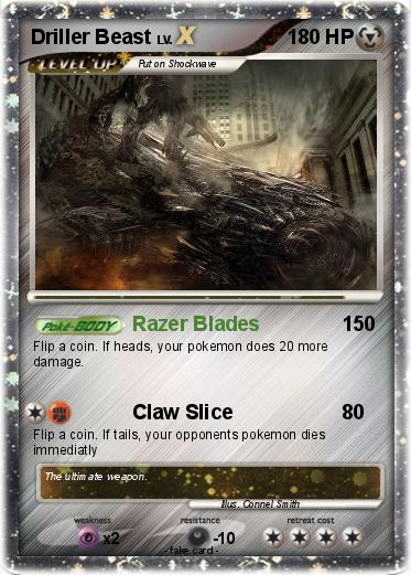 Pokemon Driller Beast