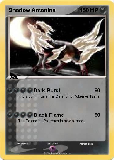 Pokemon Shadow Arcanine