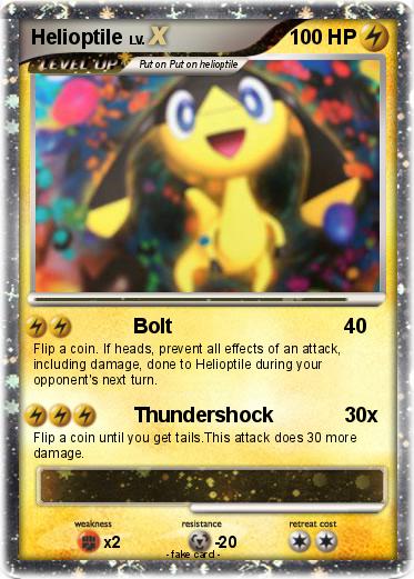 Pokemon Helioptile