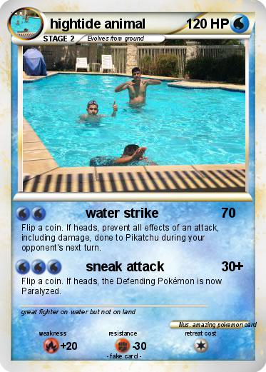 Pokemon hightide animal