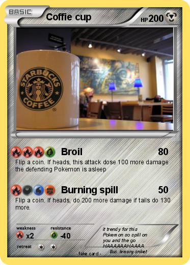 Pokemon Coffie cup