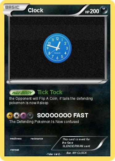 Pokemon Clock