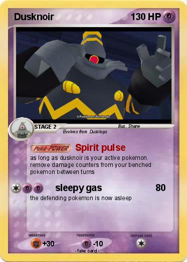 Pokemon Dusknoir