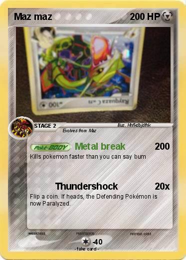 Pokemon Maz maz