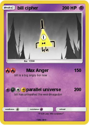 Pokemon bill cipher