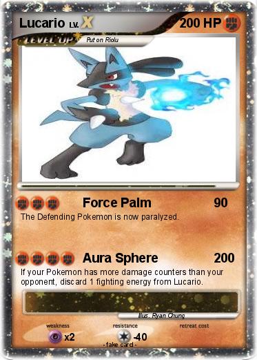 Pokemon Lucario