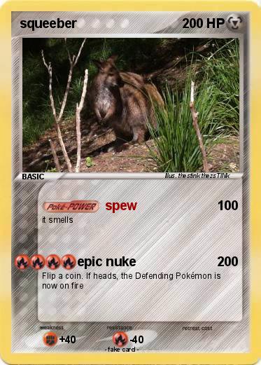 Pokemon squeeber