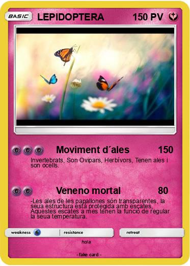 Pokemon LEPIDOPTERA