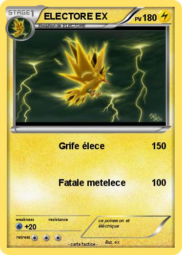 Pokemon ELECTORE EX
