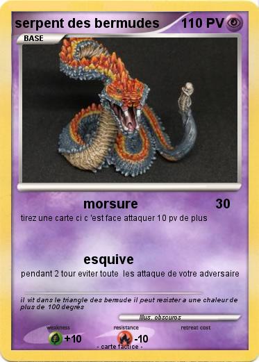 Pokemon serpent des bermudes