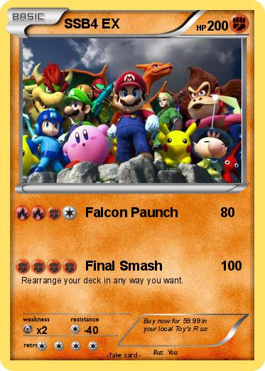 Pokemon SSB4 EX