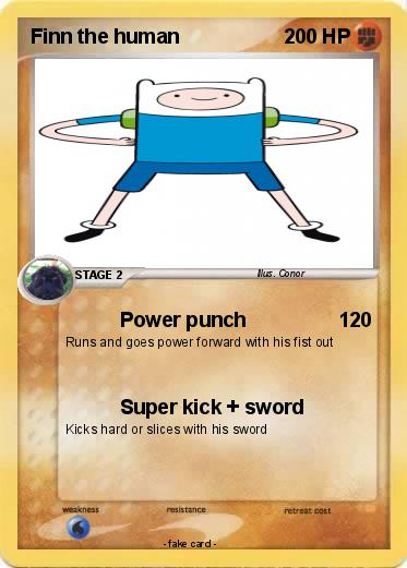 Pokemon Finn the human