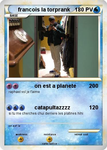 Pokemon francois la torprank