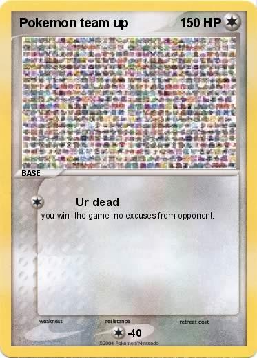 Pokemon Pokemon team up