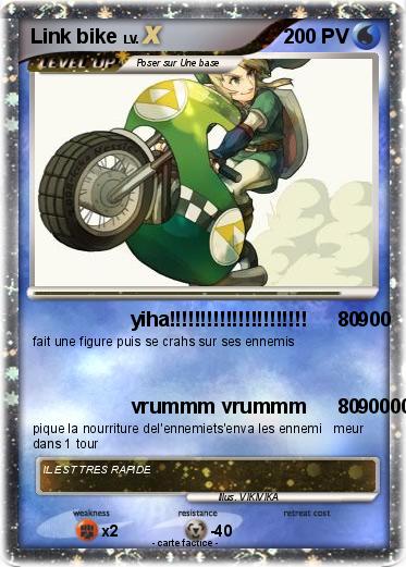 Pokemon Link bike