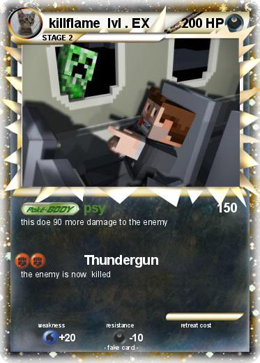 Pokemon killflame  lvl . EX