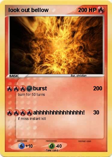 Pokemon look out bellow