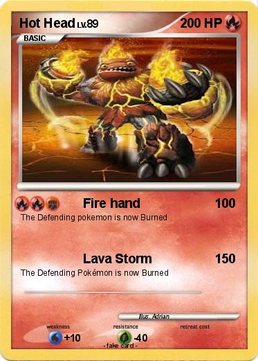 Pokemon Hot Head