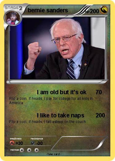 Pokemon bernie sanders