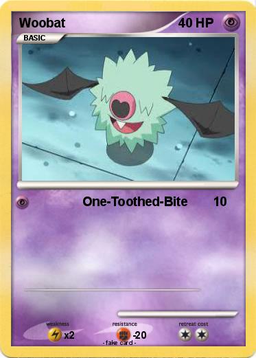 Pokemon Woobat