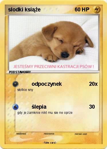 Pokemon słodki książe