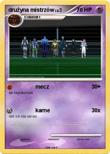 Pokemon drużyna mistrzów