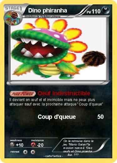 Pokemon Dino phiranha