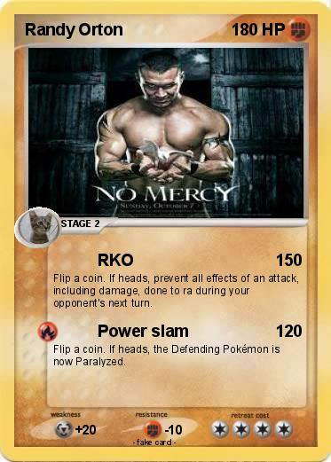 Pokemon Randy Orton