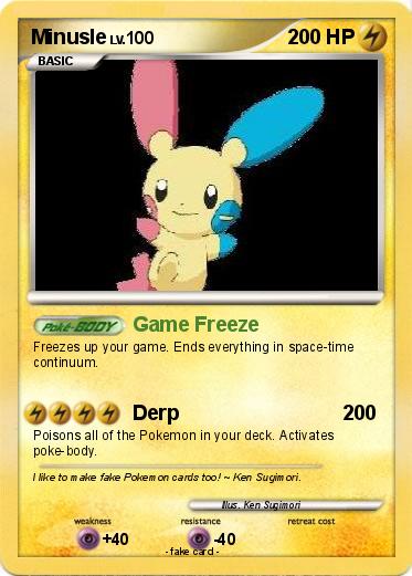 Pokemon Minusle