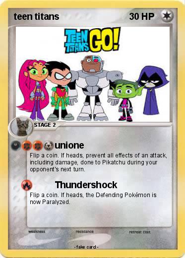 Pokemon teen titans