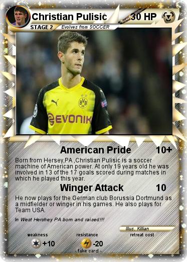 Pokemon Christian Pulisic