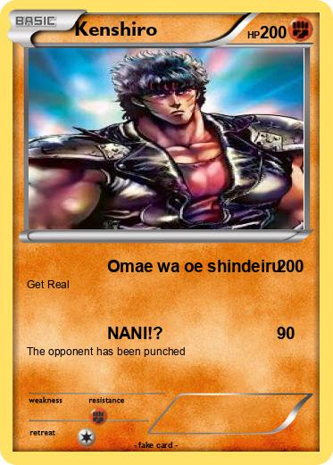 Pokemon Kenshiro