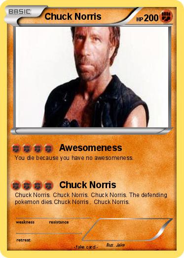 Pokemon Chuck Norris
