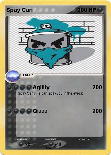 Pokemon Spay Can