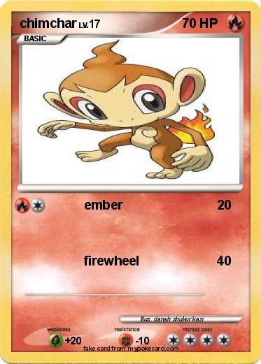 Pokemon chimchar