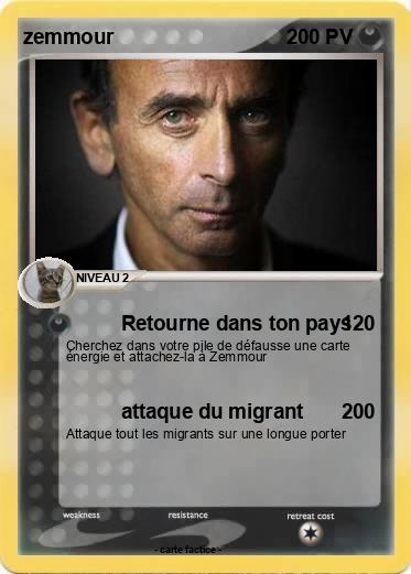 Pokemon zemmour
