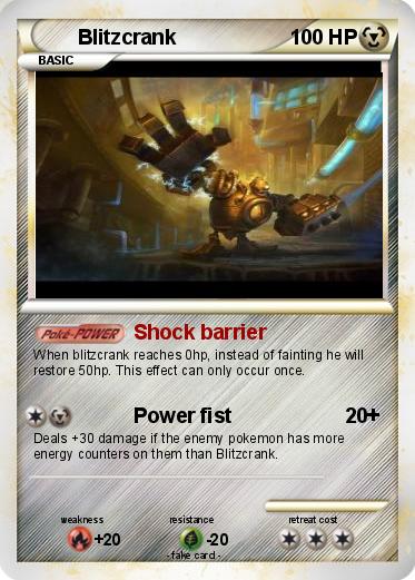 Pokemon Blitzcrank