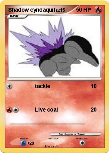 Pokemon Shadow cyndaquil