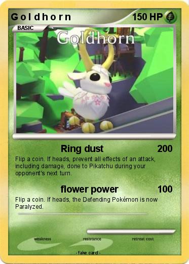 Pokemon G o l d h o r n